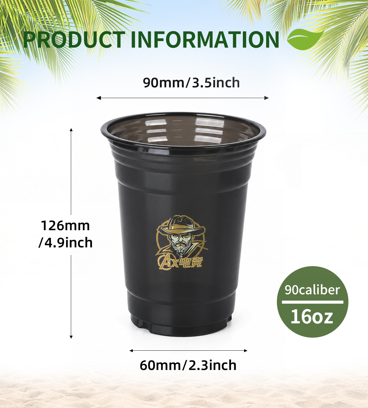98 calibre 16oz animal de compagnie