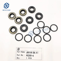 PC200 PC200-3 PC200-5 PC200-6 PC200-7 PC200-8 PC200LC escavatore Joystick valvola pilota paraolio Kit di riparazione