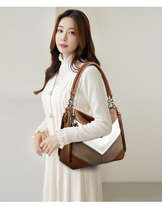 Bolsos cruzados de diseño de moda, bolsos de hombro de cuero PU de alta calidad, bolsos de mano casuales de lujo para mujer - Product Image 2