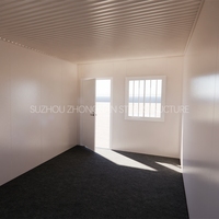 Design Import Préfabriqué Moderne Luxe Pack plat Maison conteneur Villa de 40 pieds 3 chambres Maison préfabriquée avec plan d'étage de Chine