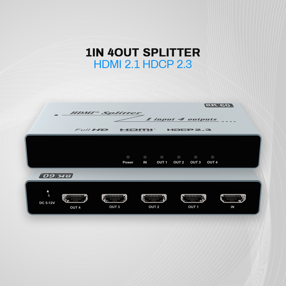 8K 1x4 Splitter