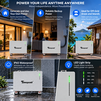 Batterie LiFePO4 basse tension haute capacité 400AH 628AH 314AH 51.2V 20KWH 30KWH, compatible avec le stockage d'énergie domestique en parallèle
