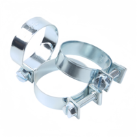 Collier de serrage mini réglable en acier inoxydable galvanisé pour tuyaux et fuites de gaz (vente en gros)