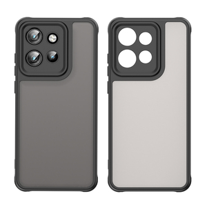 Pour Moto Edge 70 5G, coque en PC semi-transparente anti-choc, coque arrière rigide mate en TPU pour Motorola Moto X70 Air Edge 60 <span class=keywords><strong>Neo</strong></span> - Product Image 1