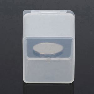 Z4047 小型長方形透明プラスチックオーガナイザーボックス PP収納パッケージ 正方形パターン入り小物用卸売 - Product Image 4