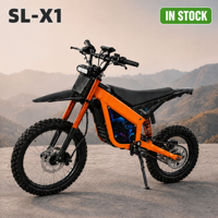 Moto électrique tout-terrain sans balais, nouvelle, 1500W, 60V, 40Ah, 3 modes de vitesse, 61-80 km/h, charge maximale 200 kg, capacité de montée 30 degrés, E-Motod