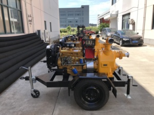 Bomba de Agua Centrífuga Autocebante de 8 Pulgadas de Alta Resistencia Accionada por Motor para Riego - Product Image 3