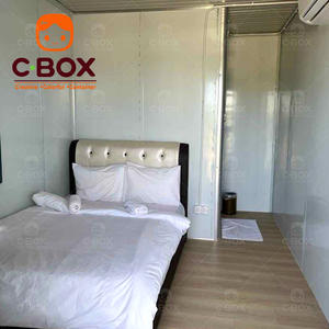 Cbox – Unités de logement préfabriquées modulaires abordables pour secours en cas de catastrophe, avec balcon, maison conteneur détachable - Product Image 5