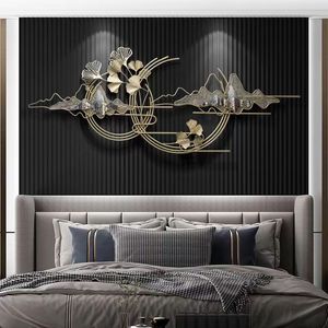 150x59cm dropshipping sản phẩm <span class=keywords><strong>2025</strong></span> 3D kim loại Thủ công mỹ nghệ trang trí phòng khách tường sáng tạo sắt ánh sáng sang trọng tường nghệ thuật treo - Product Image 2