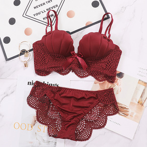 <span class=keywords><strong>Reggiseno</strong></span> e mutandina Sexy di <span class=keywords><strong>nuovo</strong></span> stile <span class=keywords><strong>senza</strong></span> fili con comodo Design a conchiglia per ragazze adolescenti - Product Image 2