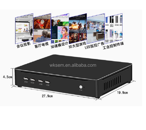 Intel I7 10700f mini chơi game PC gtx1650 4 gam đồ họa hiển thị kép không quạt wifi tùy chọn Windows 10 Linux OS DDR4 RAM mới SSD cứng - Product Image 4