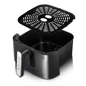 Friteuse à air numérique électrique sans huile de grande capacité 8L en acier inoxydable avec fenêtre visible - Product Image 2