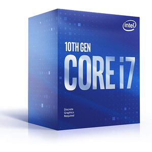 NUEVO Procesador Intel Core I7 10700F de 8 Núcleos, hasta 4.8 GHz, 65W, Memoria DDR4, Compatible con Placa Base LGA1200, B460M, B560, H510 - Product Image 1