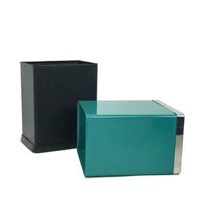 Household Stainless Steel Double Layer <strong>Square</strong> Trash <strong>Bin</strong> for Kitchen Bathroom Room Trash Can Dustbin - Product Image 2