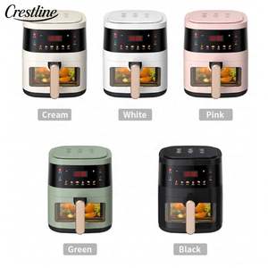 <span class=keywords><strong>Friteuse</strong></span> à air de style nouveau, four électrique numérique sans huile, 5L, <span class=keywords><strong>friteuse</strong></span> à air intelligente de haute qualité - Product Image 5