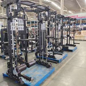 Smith Machine Squat Rack Fitness <span class=keywords><strong>Appareil</strong></span> d'entraînement complet MND-C80 l'équipement <span class=keywords><strong>de</strong></span> fitness sportif Chine - Product Image 4