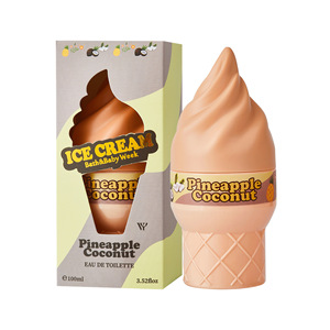 Perfume Cute Ice Cream de 100 ml, fragancia gourmet de larga duración para mujer, aroma dulce a vainilla y chocolate, spray corporal, regalo para ella - Product Image 4