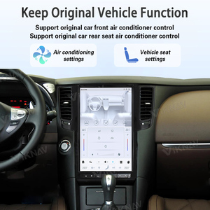 Radio para Auto Viknav con Pantalla Táctil de 14.4 Pulgadas para Infiniti FX35 QX70 2009-2013, Actualización Inalámbrica con Carplay y Android Auto, Unidad Principal Estéreo - Product Image 5