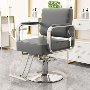 Poltrona da Barbiere Professionale Classica e Semplice, Sedia Multifunzionale Portatile per Salone di Bellezza e Parrucchiere - Product Image 6