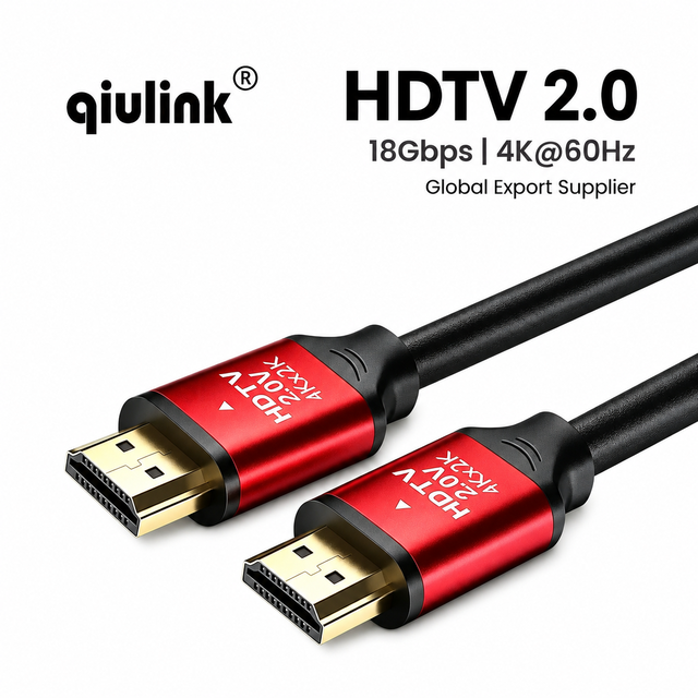 Premium 4K HDMI 2.0 Cable 18Gbps Zinc Alloy 4K 60Hz High Speed HDMI Cord with EARC Ethernet for Home Theater Projector Soundbar