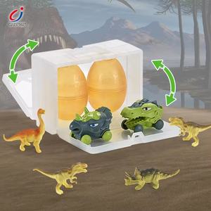 Chengji Transporte Camión juguetes dragón tobogán dinosaurio huevo portador almacenamiento coche ingeniería coche juguetes animales y transporte - Product Image 4