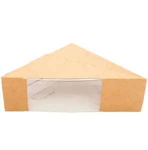 Thickened white cardboard food grade material made sandwich boxes