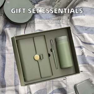 Business Gift <b>Set</b> Promotional <b>Notebook</b> Stylus Pen Thermos Cup for Marketing for Valentine's Day - Product Image 3