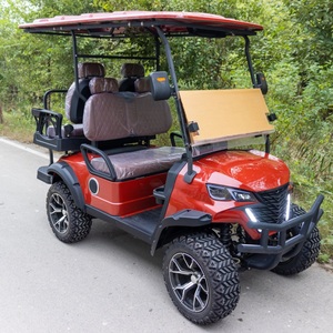 Voiture de golf électrique Hightop, chariot de golf intelligent à énergie solaire 2+2 - Product Image 5