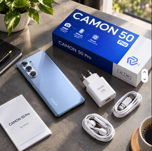 Smartphone Débloqué Écran Complet 2026 Camon 50 Pro 5G Android 15.0 Édition Globale 16 Go+1 To Appareil Photo 108 MP Écran 144 Hz Double Carte SIM - Product Image 1