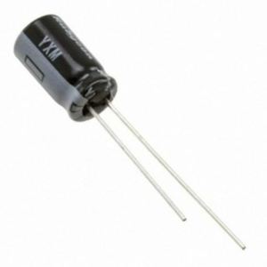 50YXM22MEFR5X11 Aluminum Electrolytic Capacitor 22uF 20% 50V - Product Image 1