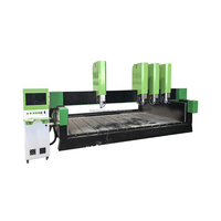 Machine de gravure sur pierre robuste LS-3020, machine de découpe CNC multi-broches pour marbre et granit