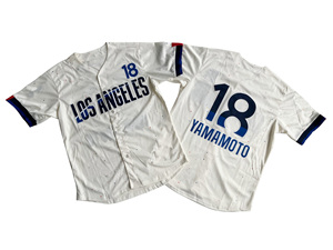 تصميم جديد 2026 لوس أنجلوس # قميص بيسبول رجالي عالي الجودة رقم 17 شوهاي أوتاني، الأكثر مبيعًا بتصميم دوري البيسبول الرئيسي - Product Image 4