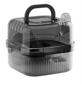<span class=keywords><strong>Cage</strong></span> de <span class=keywords><strong>hamster</strong></span> de luxe portable à <span class=keywords><strong>double</strong></span> couche avec fonction panoramique transparente Maisons et meubles pour animaux de compagnie accessoirisés - Product Image 2