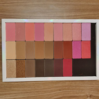 Marque privée personnalisée 3 couleurs palette de surligneurs de contour de blush de maquillage pour le visage