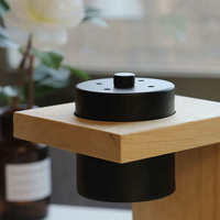 Diffuseur d'arômes électrique réglable en bois, sans flamme, pour bougies, lampe chauffe-bougie, décoration de bureau, vente en gros
