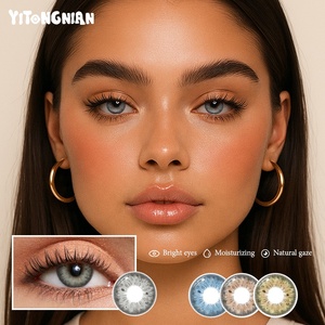 YITONGNIAN <span class=keywords><strong>Lentilles</strong></span> <span class=keywords><strong>de</strong></span> <span class=keywords><strong>contact</strong></span> souples Ocean Brown 14,2 mm, <span class=keywords><strong>lentilles</strong></span> <span class=keywords><strong>de</strong></span> <span class=keywords><strong>contact</strong></span> colorées Fresh Color, <span class=keywords><strong>lentilles</strong></span> grises pour femmes, <span class=keywords><strong>lentilles</strong></span> bleues, Lentes <span class=keywords><strong>De</strong></span> Contacto - Product Image 5
