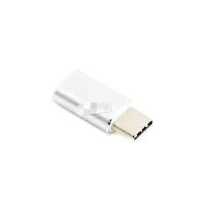 라즈베리 PI 4B 전원 어댑터 마이크로 USB 여성 to USB 타입 C 수 합금 하우징