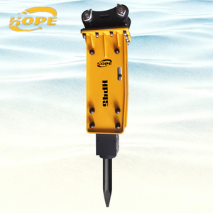 Martelo Hidráulico Montado em Escavadora HOPE para Aplicações de Mineração, Pedreira e Demolição de Fundações de Concreto - Product Image 3