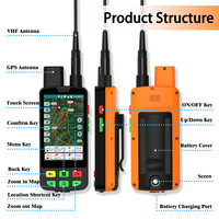 Traceur GPS Beidou en temps réel pour chiens, surveillance de la santé, Bluetooth, étanche IP68, métal, plastique ABS, GPRS, autonomie de la batterie >20h