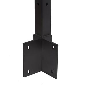 EKOO Modern paslanmaz çelik kablo korkuluk Post düşük bakım yan montaj içinde ve dışında köşe Villa uygulaması için - Product Image 5