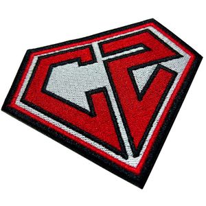 Badge logo en fer tissé, appliqué, patch pour vêtements, personnalisé, brodé, badges sur mesure - Product Image 3