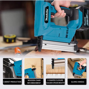 <span class=keywords><strong>Makita</strong></span> DFN350G Cloueur sans fil 18V Lithium Brushless pour clous de finition de calibre 18, <span class=keywords><strong>pistolet</strong></span> <span class=keywords><strong>à</strong></span> clous droit portable - Product Image 5