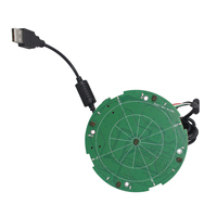 Módulo de Micrófono Omnidireccional HK-QXMIC-V1.0 con Arreglo de 5 Micrófonos