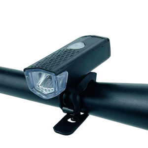 Bicycle <b>Light</b> <b>USB</b> Rechargeable LED Front <b>Light</b> 4 Modes Waterproof IPX4 Black Plastic <b>Night</b> Riding Mountain Bike <b>Light</b> - Product Image 4
