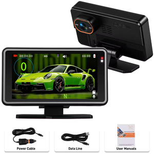 Podofo HUD Affichage Tête Haute pour Voiture Version Internationale Affichage de Vitesse 5'' Caméra DVR Enregistrement en Boucle Plug & Play pour Voiture/Bus/Camion - Product Image 6