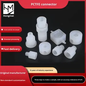 विशेष pctfe तरल कनेक्टर उच्च तापमान प्रतिरोधी स्थिर चिकित्सा सफेद <span class=keywords><strong>ptfe</strong></span> - Product Image 5