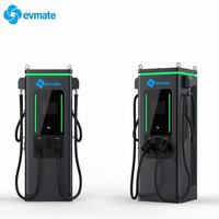 Station de recharge pour véhicules électriques Ocp1.6 Ocpp2.0 200kW 240kW double CCS2 Chademo DC nouvelle pour la recharge de camions électriques du sol au sol