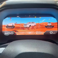 Tableau de bord numérique pour Toyota LandCruiser LC200 2016-2020, compteur de vitesse LCD, instrument multifonctionnel