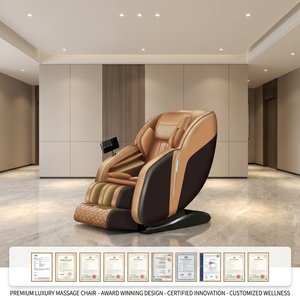 Silla de Masaje Inteligente Shiatsu 2026 con Función de Gravedad Cero, Calefacción y Masaje Corporal Completo Integral Moderno de Masaje Tailandés - Product Image 1