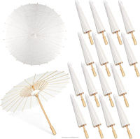 Nouvel Ombrelle en Papier de Bambou Chinois en Gros 2027 – Parasol Blanc DIY pour Cadeau de Mariage